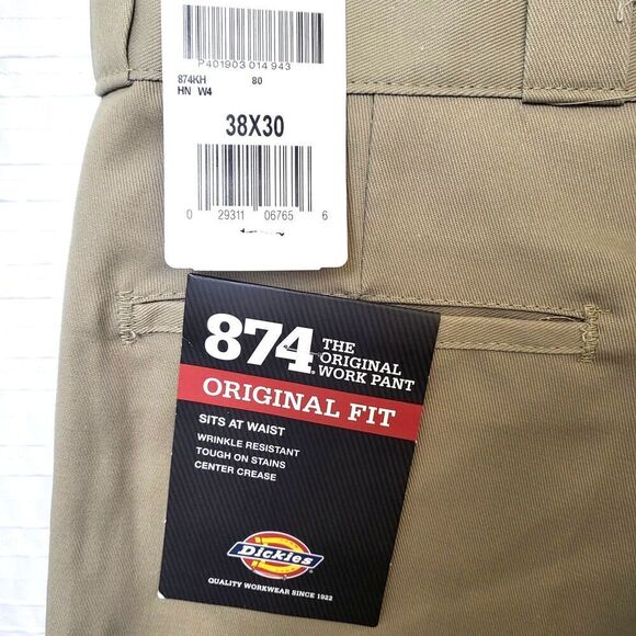 Dickies 874 Pants Original Classic Work School Skater Straight Leg Men's 38x30 - Picture 8 of 11